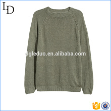 Top design quality sweater factory 100% cotton mens sweater